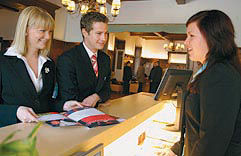 Hotelsekretär/in